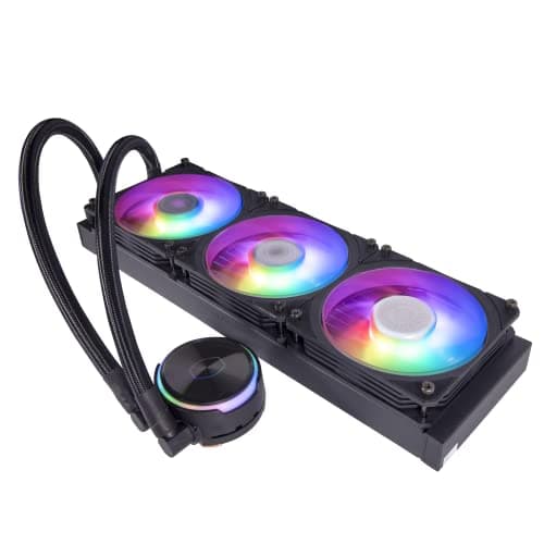 Cooler Master MasterLiquid PL360 FLUX 72.37 CFM Water 360mm Black image