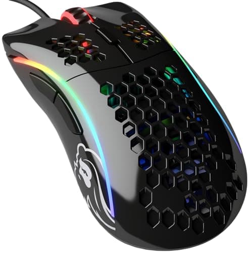 Glorious MODEL D GLOSSY Wired Optical Gaming Mouse main image
