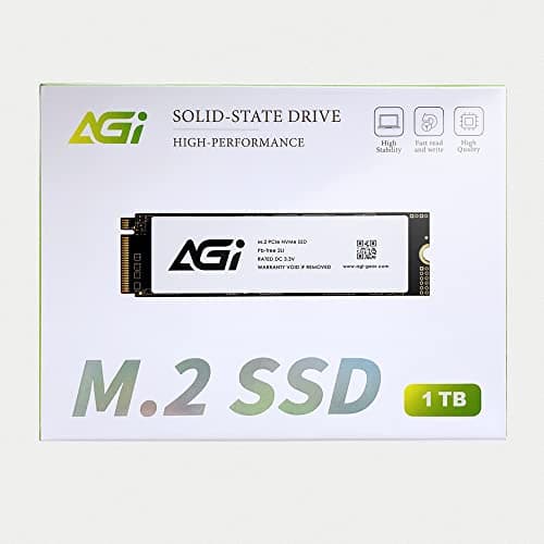 AGI AI298 1TB M.2-2280 SSD PCIe 3.0 X4 NVMe image
