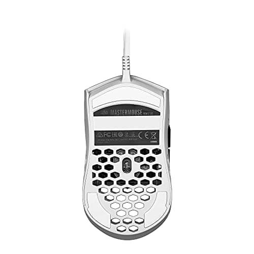 Cooler Master MM710 Matte White Wired Optical Gaming Mouse image