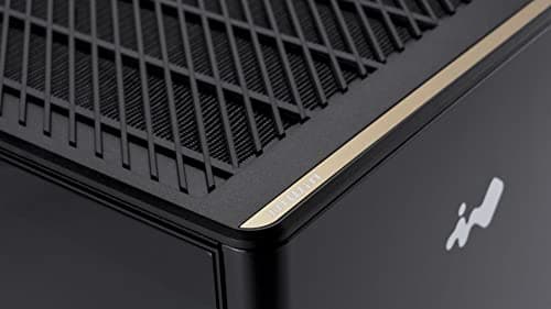 In Win A5 ATX Mid Tower Black Tempered Glass Side Panel, USB 3.2 Gen 2x2 Type-C, USB 3.2 Gen 1 Type-A image
