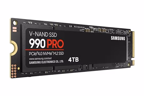 Samsung 990 Pro 4TB M.2 SSD PCIe 4.0 NVMe image