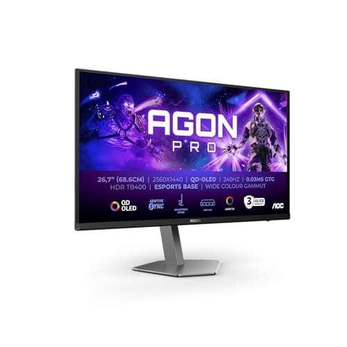 AOC Agon PRO AG276QZD2 26.7" 1440p 240Hz QD-OLED Monitor image