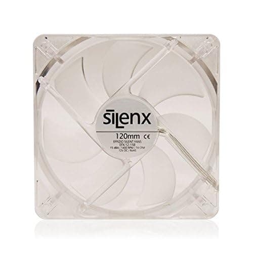 SilenX Effizio 120mm Clear Blue LED 1-Pack image
