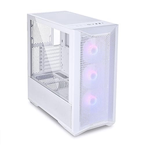 Lian Li Lancool II ATX Mid Tower White with Mesh C RGB and Tempered Glass image