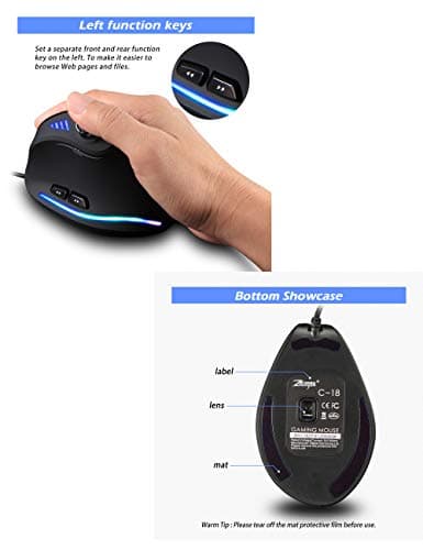 Zelotes C-18 Optical Wired Mouse image