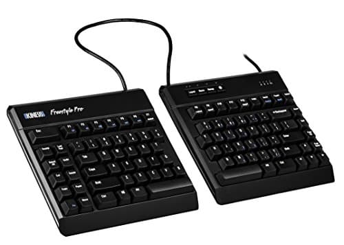 Kinesis Gaming Freestyle Pro Quiet Wired Ergonomic Split Mechanical Gaming Keyboard image