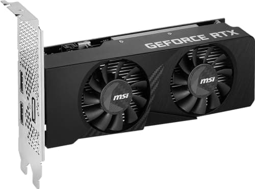 MSI LP OC GeForce RTX 3050 6GB GDDR6 Black image
