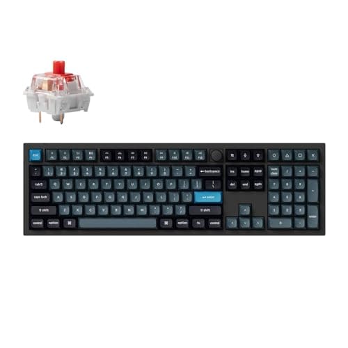 Keychron Q6 Pro RGB Bluetooth/Wireless/Wired Keychron K Pro Red Gaming Keyboard image