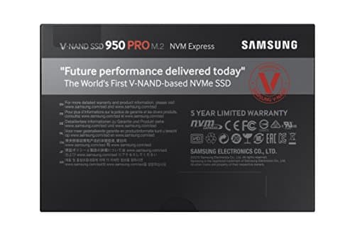 Samsung 950 PRO 256GB M.2-2280 SSD PCIe 3.0 x4 NVMe image