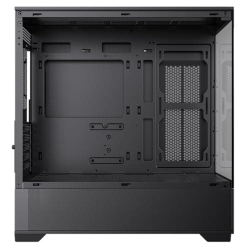 GameMax Vista M Micro ATX Mini Tower Black with Tempered Glass Side Panel and USB 3.2 Gen 1 Type-A, USB 2.0 Type-A Front Panel image