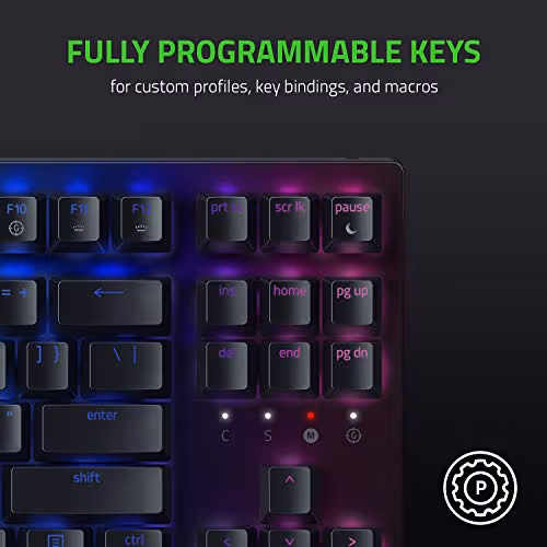 Razer BlackWidow V3 RGB Mechanical Wired Gaming Keyboard image