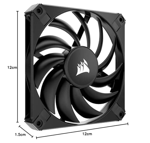 Corsair AF120 SLIM 120mm Black PWM 56.3 CFM image