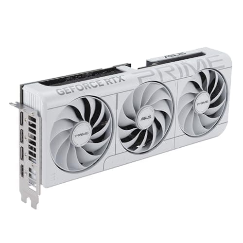 Asus PRIME OC GeForce RTX 5070 12GB GDDR7 White / Silver image