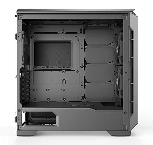 Phanteks Eclipse P600S ATX Mid Tower Black with Tinted Tempered Glass Side Panel and USB 3.2 Gen 2 Type-C, USB 3.2 Gen 1 Type-A Front Panel image