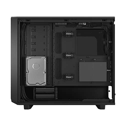 Fractal Design Meshify 2 Black ATX Flexible Dark Tinted Tempered Glass Window Mid Tower Computer Case image