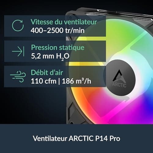 ARCTIC Liquid Freezer III Pro A-RGB 110 CFM Water 420mm Black image