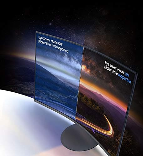 Samsung T55 31.5" 1080p 75Hz VA Curved Monitor image