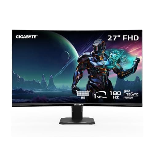 Gigabyte GS27FC 27" 1080p 180Hz VA Curved Monitor main image