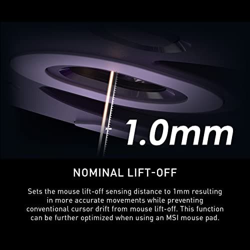 MSI CLUTCH GM51 Wireless/Wired Optical Gaming Mouse image