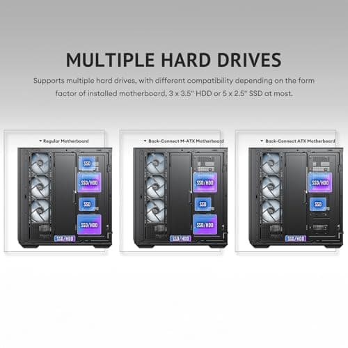 Antec C7 ARGB ATX Mid Tower Black Tempered Glass image