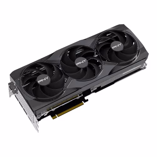 PNY OC GeForce RTX 5080 16GB GDDR7 Black image