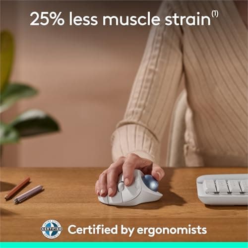 Logitech ERGO M575S Wireless Bluetooth Trackball image