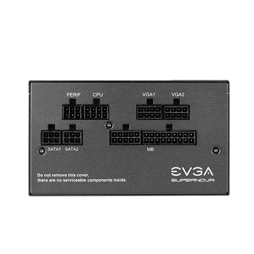 EVGA SuperNOVA 650 P5 Black / Teal 650W Fully Modular 80+ Platinum Certified image