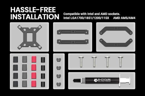 ID-COOLING FROZN A610 Air 155mm Black image