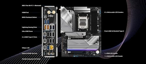 ASRock X870 LiveMixer WiFi AM5 DDR5 ATX image