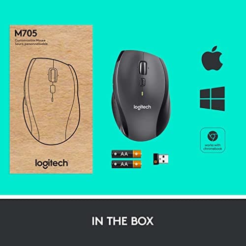Logitech M705 Wireless Laser Mouse image