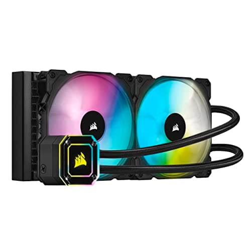 Corsair iCUE H115i ELITE CAPELLIX Water 280mm 97 CFM Black image