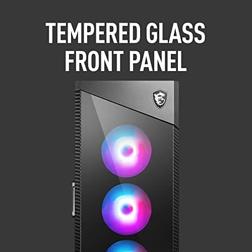 MSI MPG VELOX 100R ATX Mid Tower Black Tempered Glass image