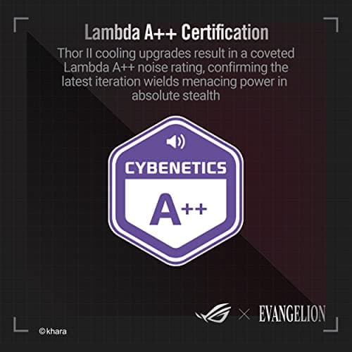 Asus ROG THOR P2 EVA Edition 1000W Fully Modular 80+ Platinum Black / Silver image