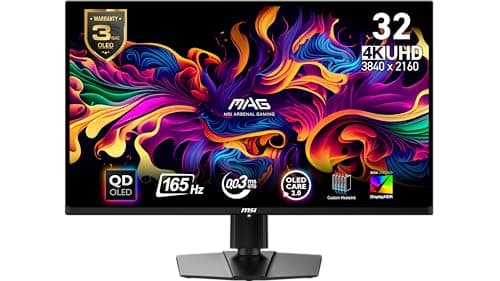 MSI MAG 321UP 31.5" 4K 165Hz QD-OLED Monitor image