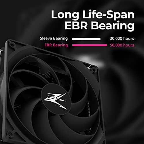 Zalman CNPS10X Performa 75.16 CFM Air 155mm Black image