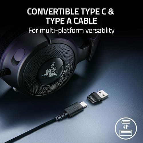Razer Kraken V4 X 7.1 Channel Open-Back Gaming Headset image