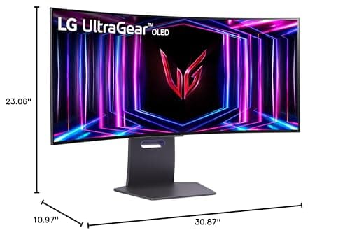LG UltraGear 34GS95QE-B 34" 1440p 240Hz OLED Monitor image
