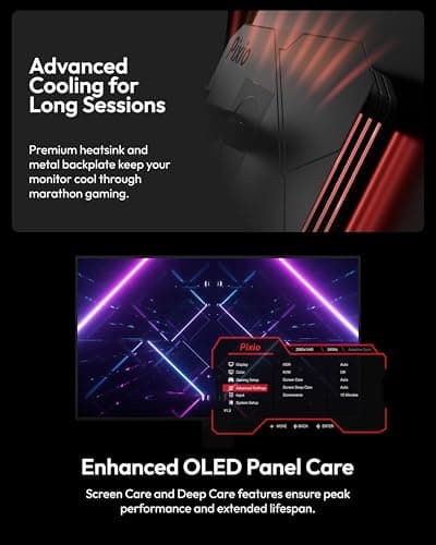 Pixio PX277 OLED MAX 27" 1440p 240Hz OLED Curved Monitor image