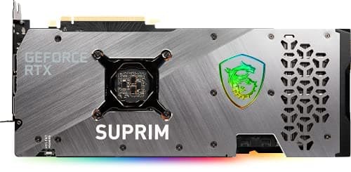 MSI SUPRIM X GeForce RTX 3070 Ti 8GB GDDR6X Black / Silver image