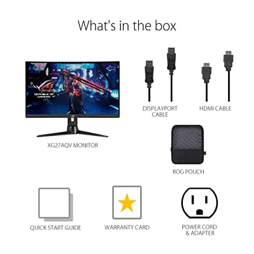 Asus ROG Strix XG27AQV 27" 1440p 170Hz Curved IPS Monitor image
