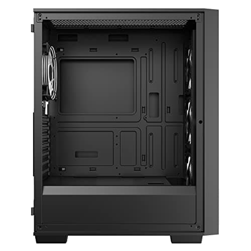 CiT Blade ATX Mid Tower Black Tempered Glass Side Panel ARGB image