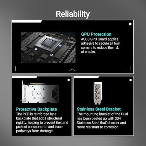 ASUS Dual GeForce RTX 5060 Ti 16GB GDDR7 White OC Edition image