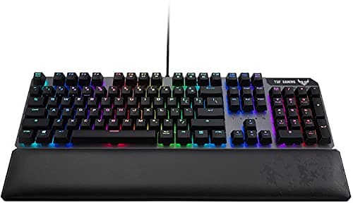 Asus TUF Gaming K7 RGB Optical-Mechanical Tactile Wired Gaming Keyboard image