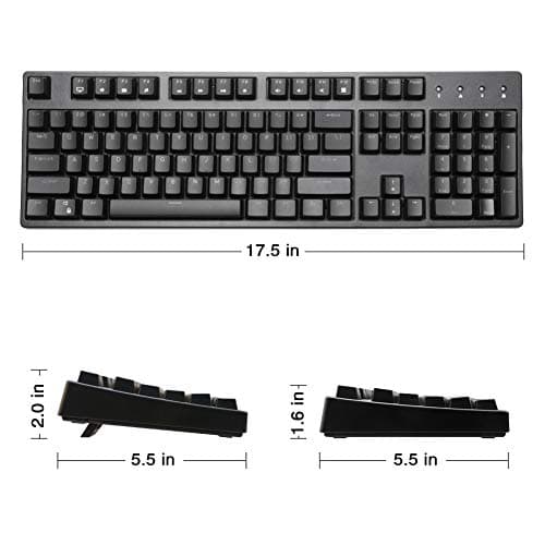 Velocifire VM02WS Wireless Standard Outemu Brown Mechanical Keyboard image