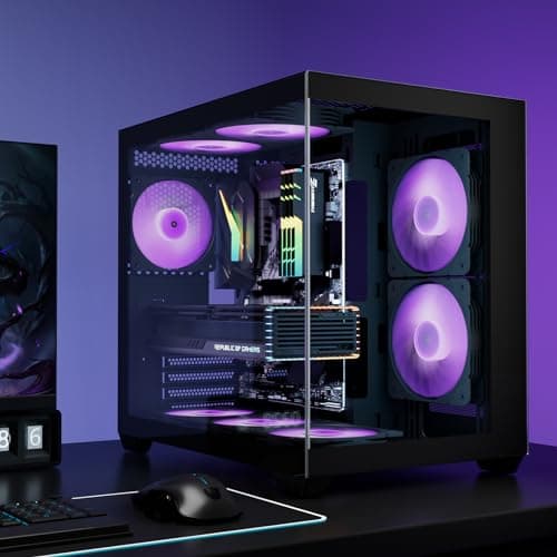 Vetroo SA-140 140mm Black 69.29 CFM PWM ARGB 3-Pack image