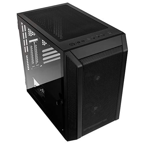 KOLINK Citadel Mesh Micro ATX Mini Tower Black Tempered Glass image