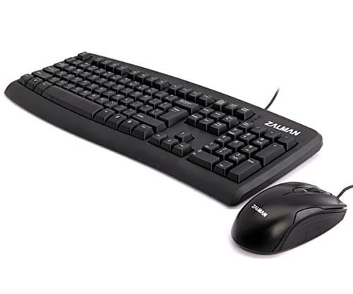 Zalman ZM-K380 Combo Wired Standard Keyboard with Laser Mouse image