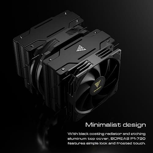 GAMDIAS BOREAS P1-720 Air 84.2 CFM 158mm Black image