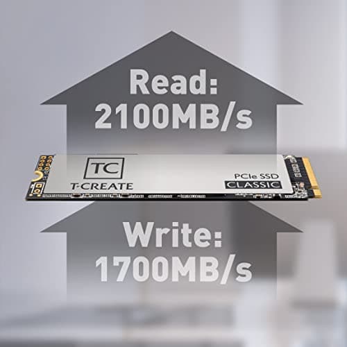 TEAMGROUP T-Create Classic 1TB SSD M.2-2280 PCIe 3.0 x4 NVMe image